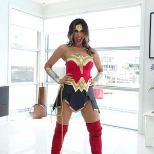 Wonder Woman Cosplay superhero costume. Custom made. image 6