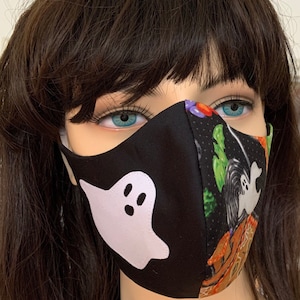 Halloween face mask 100% Cotton