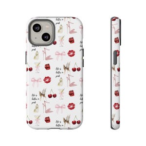 Aesthetic Coquette Girly Pink Phone Case