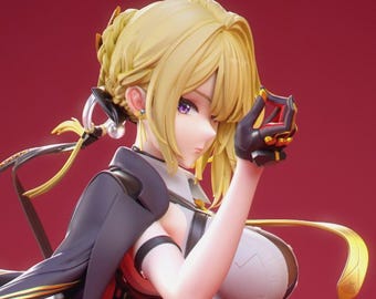 Evelyn Chevalier - Zenless Zone Zero STL Figure for Resin Printing