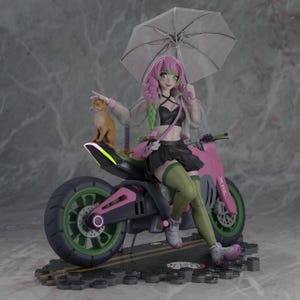 Mitsuri Kanroji - Love Hashira  - (Demon Slayer) - STL Figure