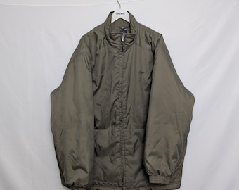 Vintage Nike Insulated Jacket – XXL – Olive / Khaki – Late 90s / Early 2000s