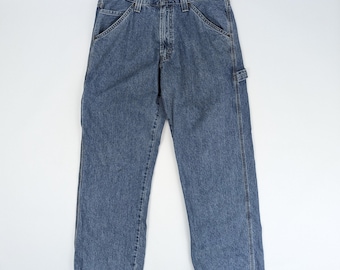 Vintage Levi Strauss Signature Carpenter Jeans - Blauw - Maat W34 L30