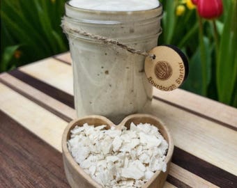 Masa madre activa de grano entero