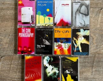 The Cure Cassette Tapes