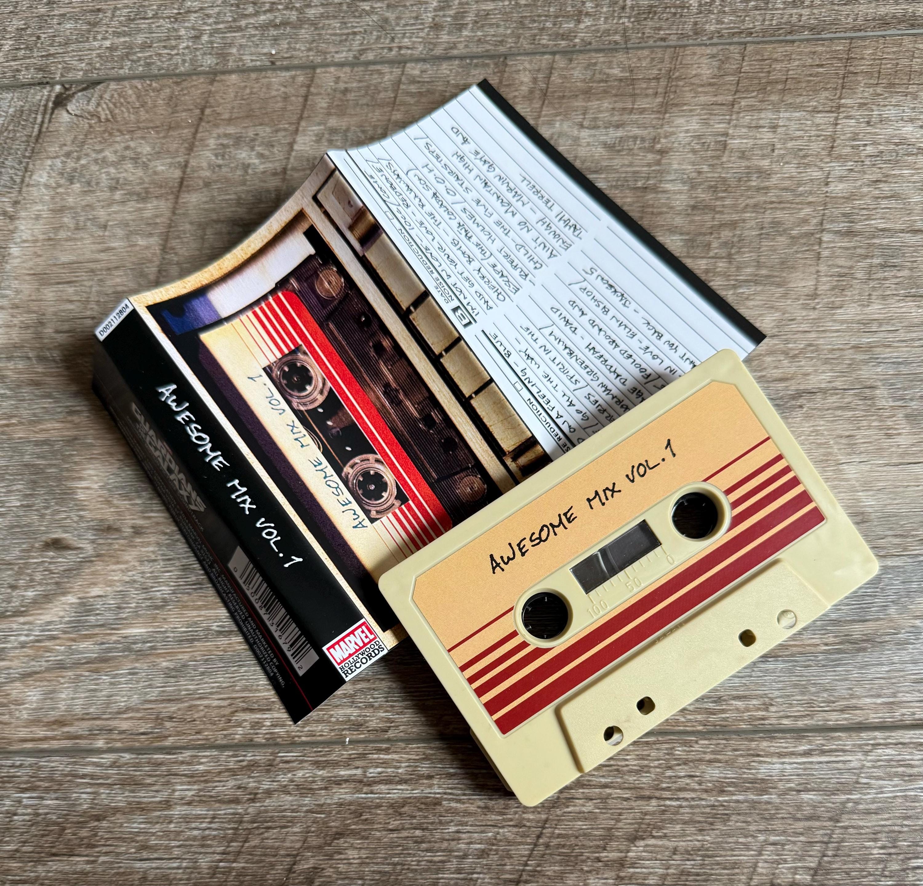 Awesome Mix Guardian of Galaxy Cassette Tapes - Etsy