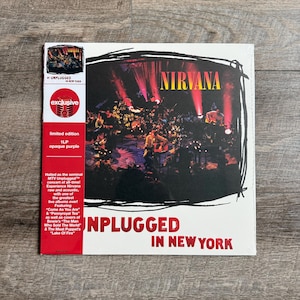 Vinyle Nirvana - Unplugged (vinyle violet opaque)