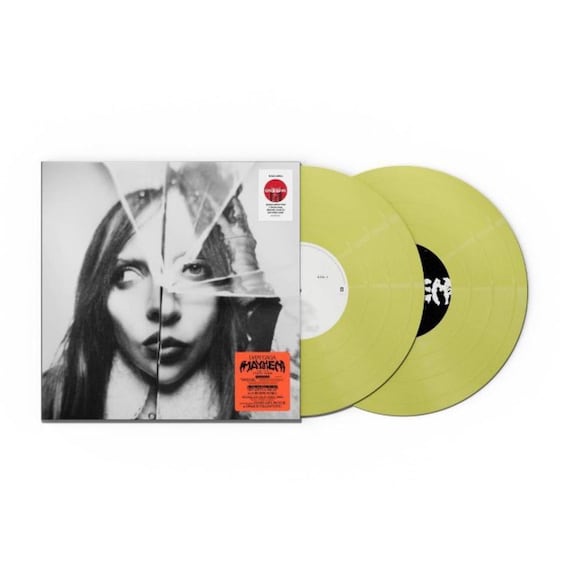 Lady Gaga - Mayhem (alt Cover, Opaque Yellow Vinyl + Poster) - Etsy
