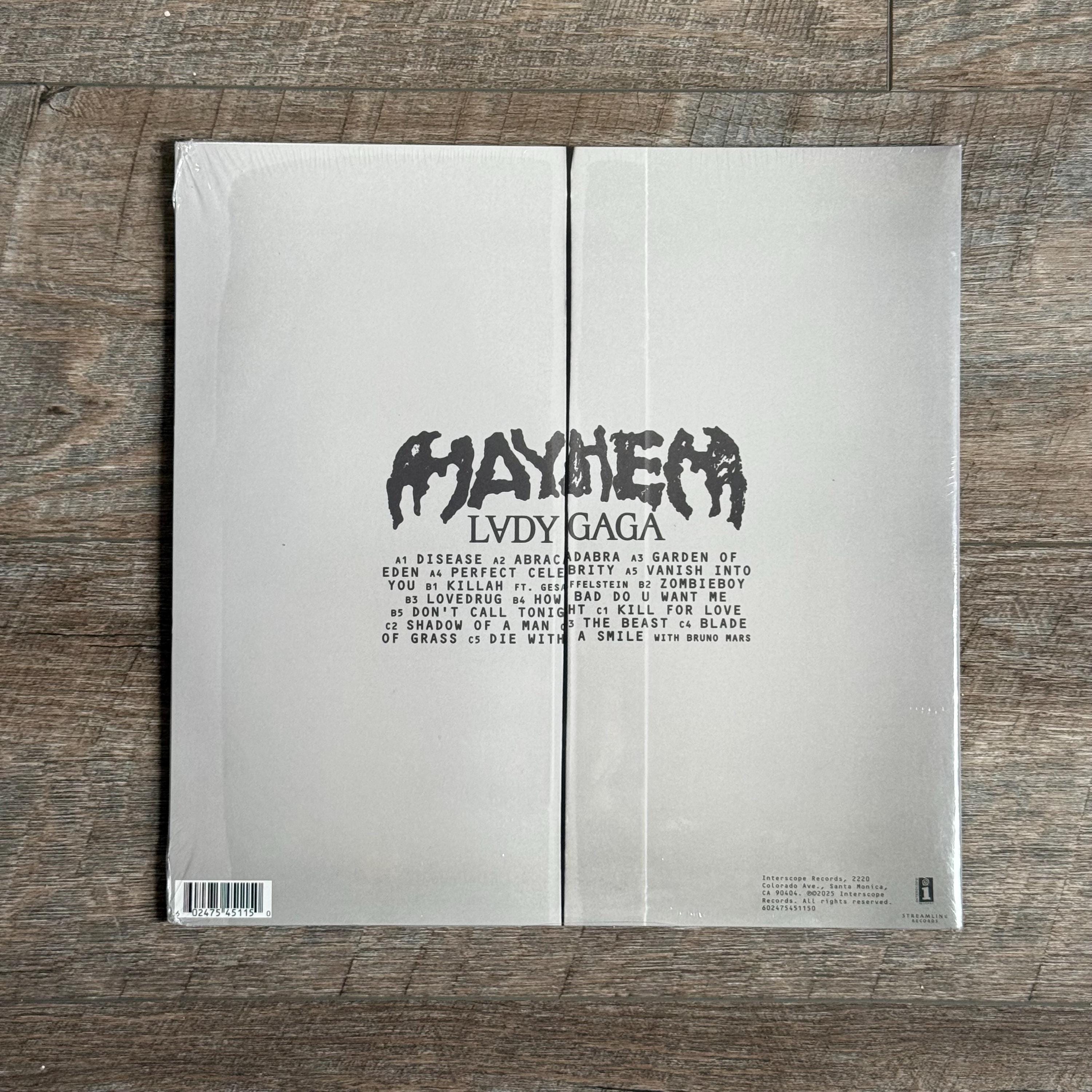Lady Gaga - Mayhem (alt Cover, Opaque Yellow Vinyl + Poster) - Etsy