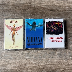 Nirvana Cassette Tapes