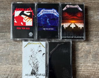 Cintas de casete de Metallica