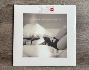 Taylor Swift-vinyl – The Tortured Poets Department + bonustrack 'The Manuscript' (phantom clear vinyl)