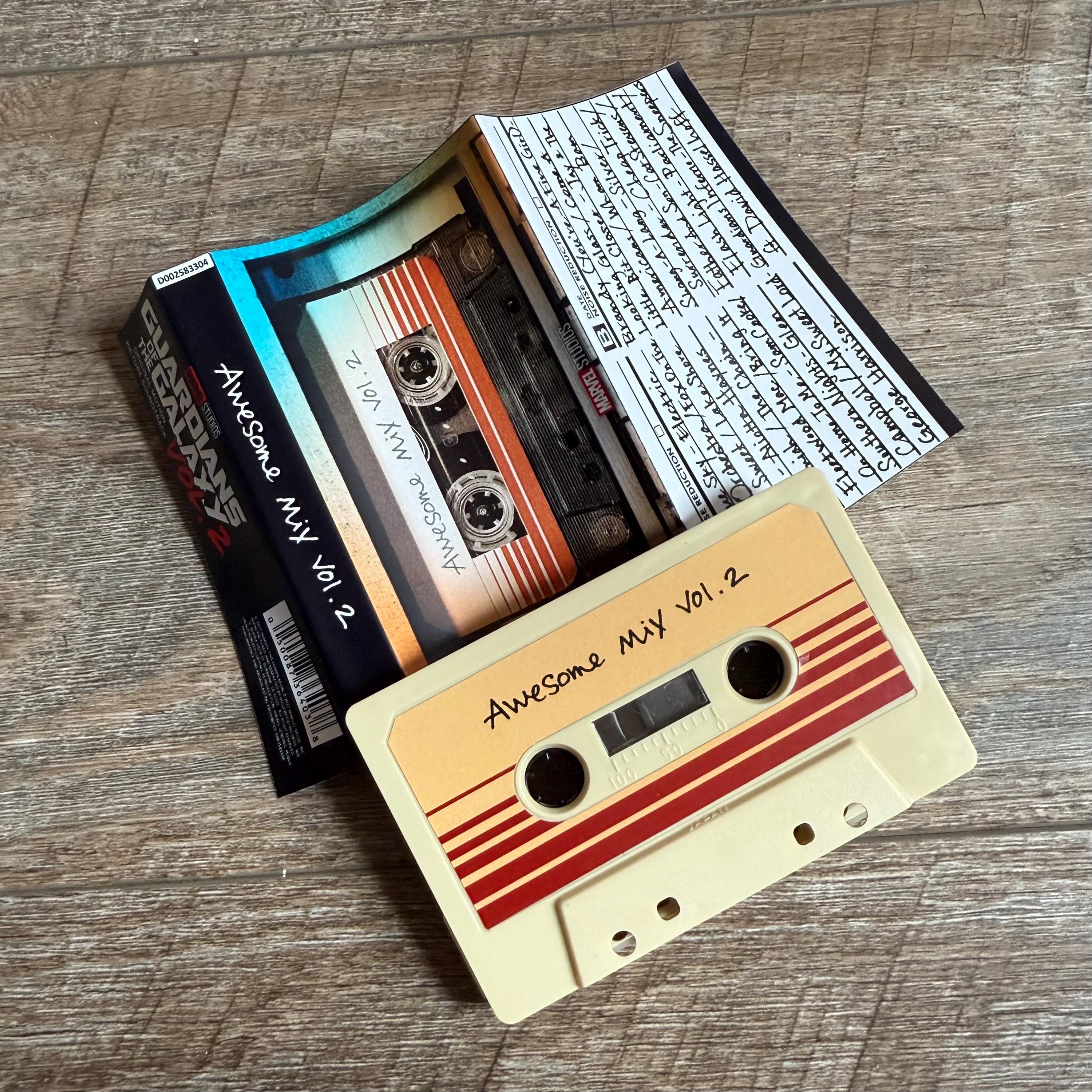 Awesome Mix Guardian of Galaxy Cassette Tapes - Etsy