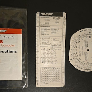 2012 ASA Air Classics E6-B Flight Computer Set Instructions and 2 Graphing Tools