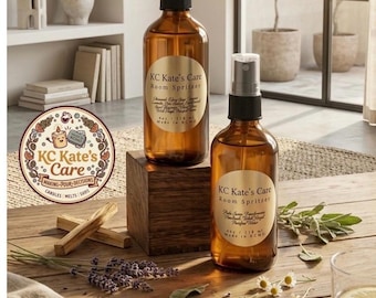 Tappetino da yoga, Stanza, Biancheria, Spray corpo, Fragranza naturale, Aromaterapia (118 ml)