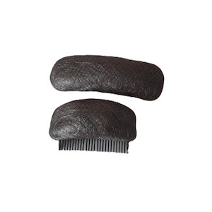 Dunkelbraunes Haar Volumen Kamm | Hochsteckfrisur