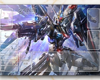 Freedom Gundam TCG playmat