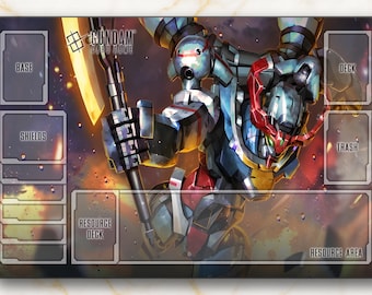 GQUX Heat Hawk playmat
