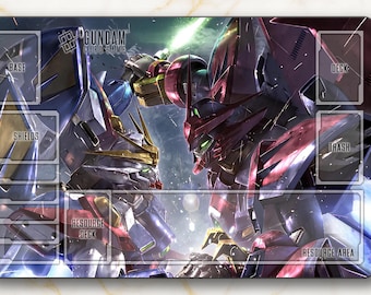 Wing Zero vs Epyon playmat