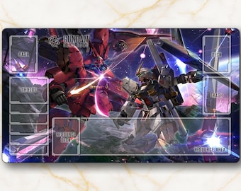 Nu vs Sazabi Playmat