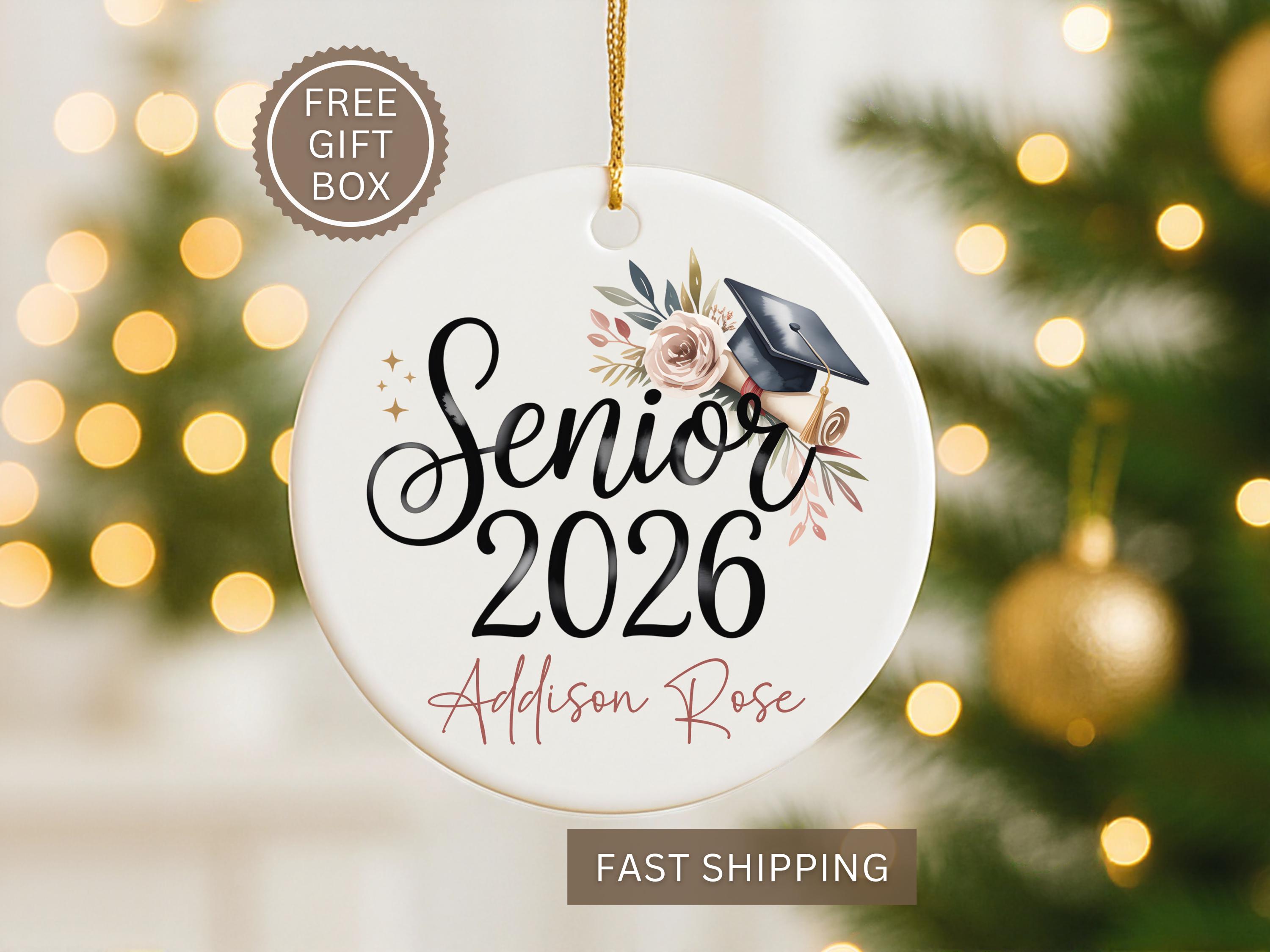 Senior 2026 Ornament | Class of 2026 Ornament | Personalized Graduation ...