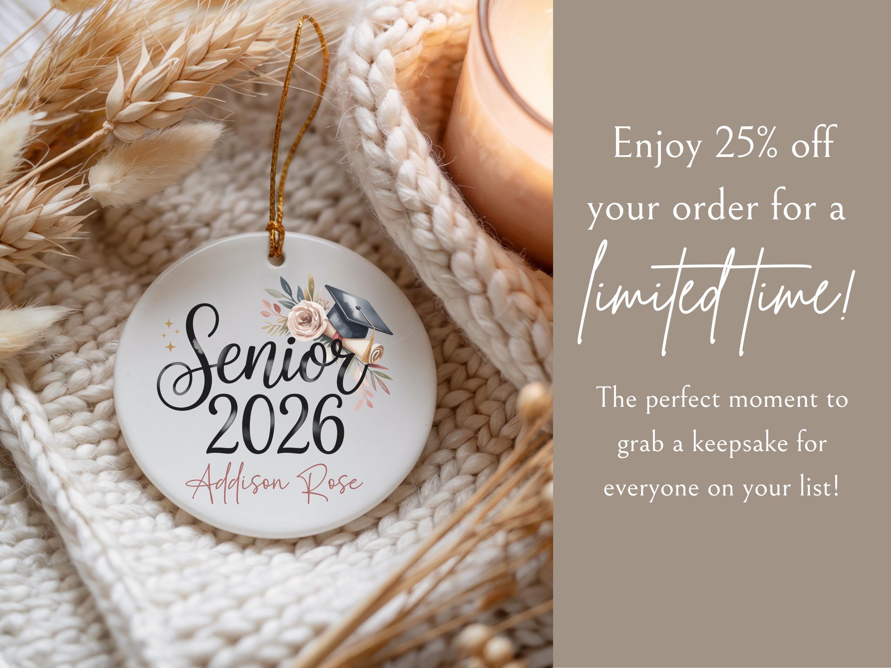 Senior 2026 Ornament | Class of 2026 Ornament | Personalized Graduation ...