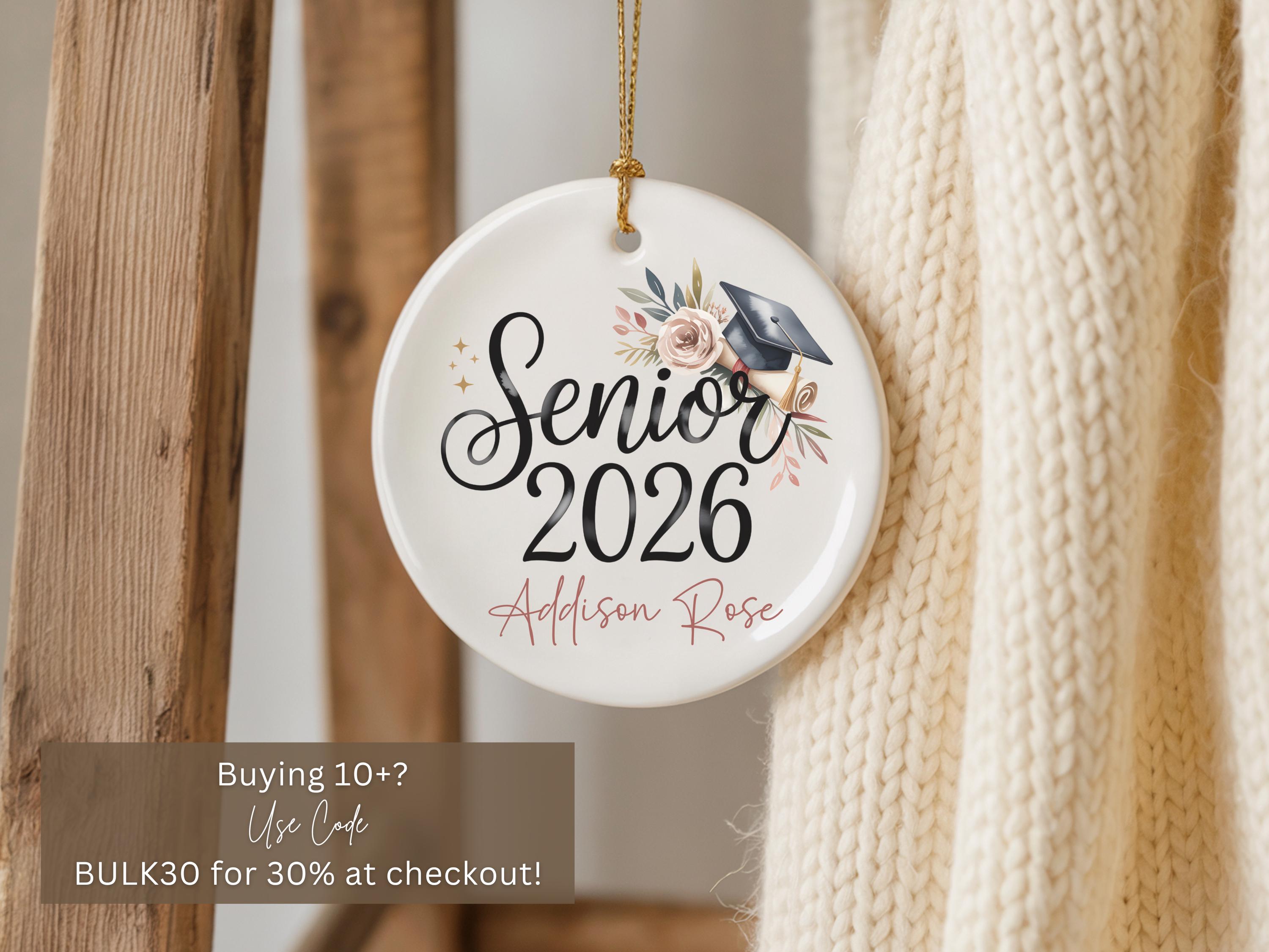 Senior 2026 Ornament | Class of 2026 Ornament | Personalized Graduation ...