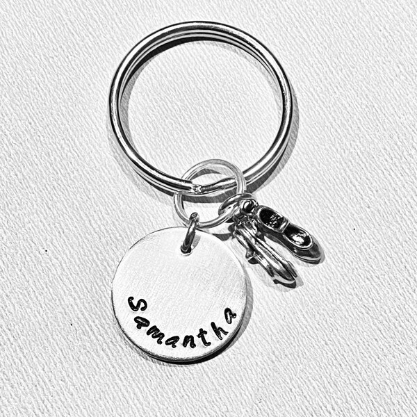 Dancer gift | Tap Shoes Charm | Tap shoe charm keychain | Dance Team keychain | tap dancer keychain