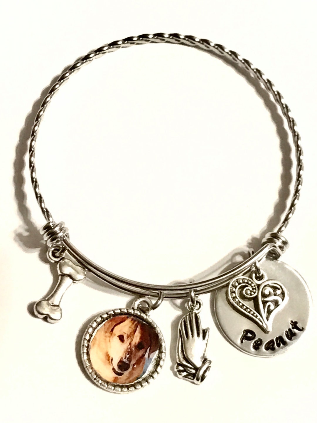 Dog Lover Bracelet, Memorial Bracelet, Animal Lover, Mothers Bracelet Photo Jewelry Gift for Her