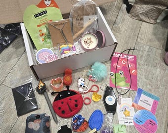 Deluxe Mental Health Gift Box: Sensory Fidget Toys, Self Care, Positivity