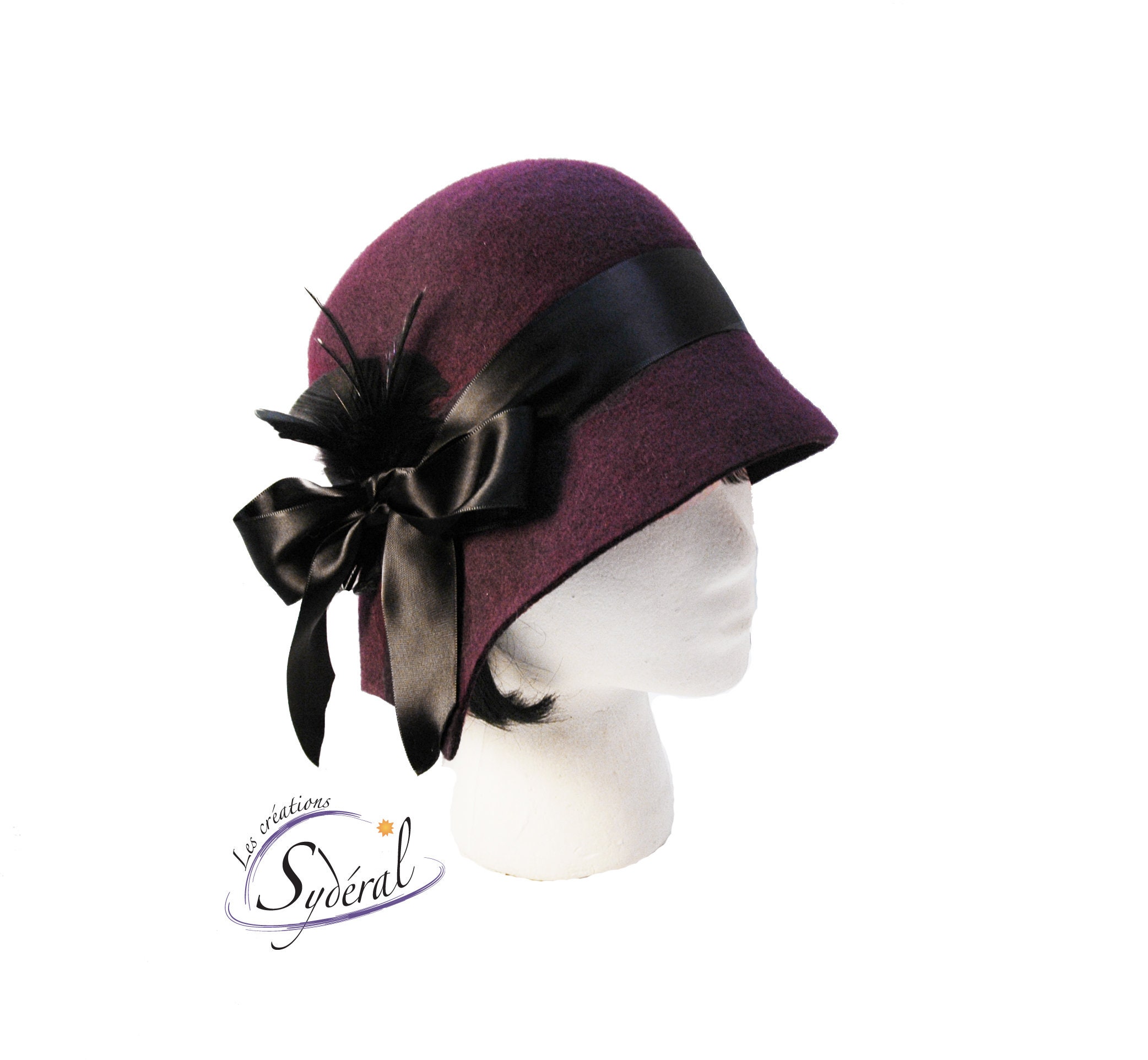 Velours Fur Felt Cloche Hat 