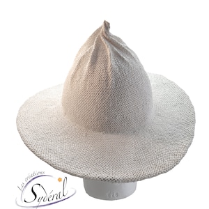 straw witch hat, witcher hat, witch hat, sorcerer hat, magic hat, straw  hat, larping hat, larp costume, larp hat, larping, cosplay, faiery