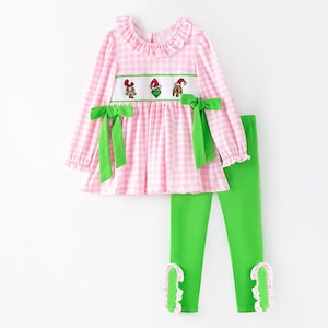 Girls Grinch Outfit