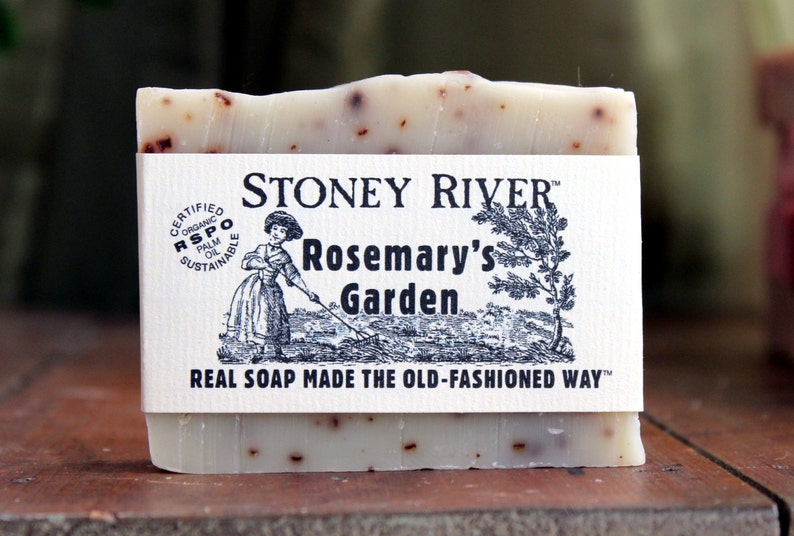 Rosemary's Garden Natural Soap Handmade Soap Cold Etsy