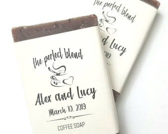 Coffee Soap Favors, coffee lover, Custom Rustic Party Favors, Wedding favors, Bridal Shower Favors, Guest Soaps, Event favors, hotel soap