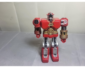 Vintage Bandai Power Rangers Zeo Deluxe Red Zeo Battlezord 1996
