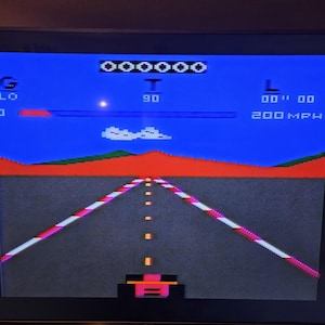 Pole Position Atari 2600 VCS Game Cartridge - Tested & Working - Authentic 1983