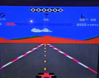 Pole Position Atari 2600 VCS Game Cartridge - Tested & Working - Authentic 1983