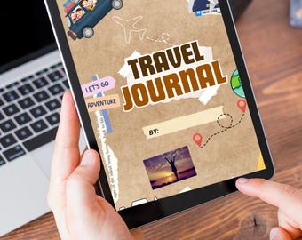 Digital Travel Planner | Vacation Organizer for iPad GoodNotes | Packing List, Itinerary & Budget Tracker