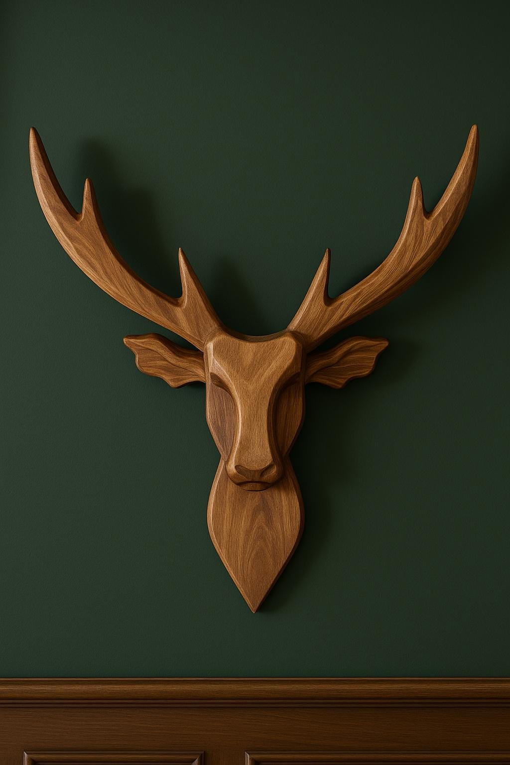 Compra LED Murale Testa Di Cervo Modello Corna Di Cervo "Cervo - Foto 2