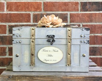Suitcase Wedding Card Box Etsy