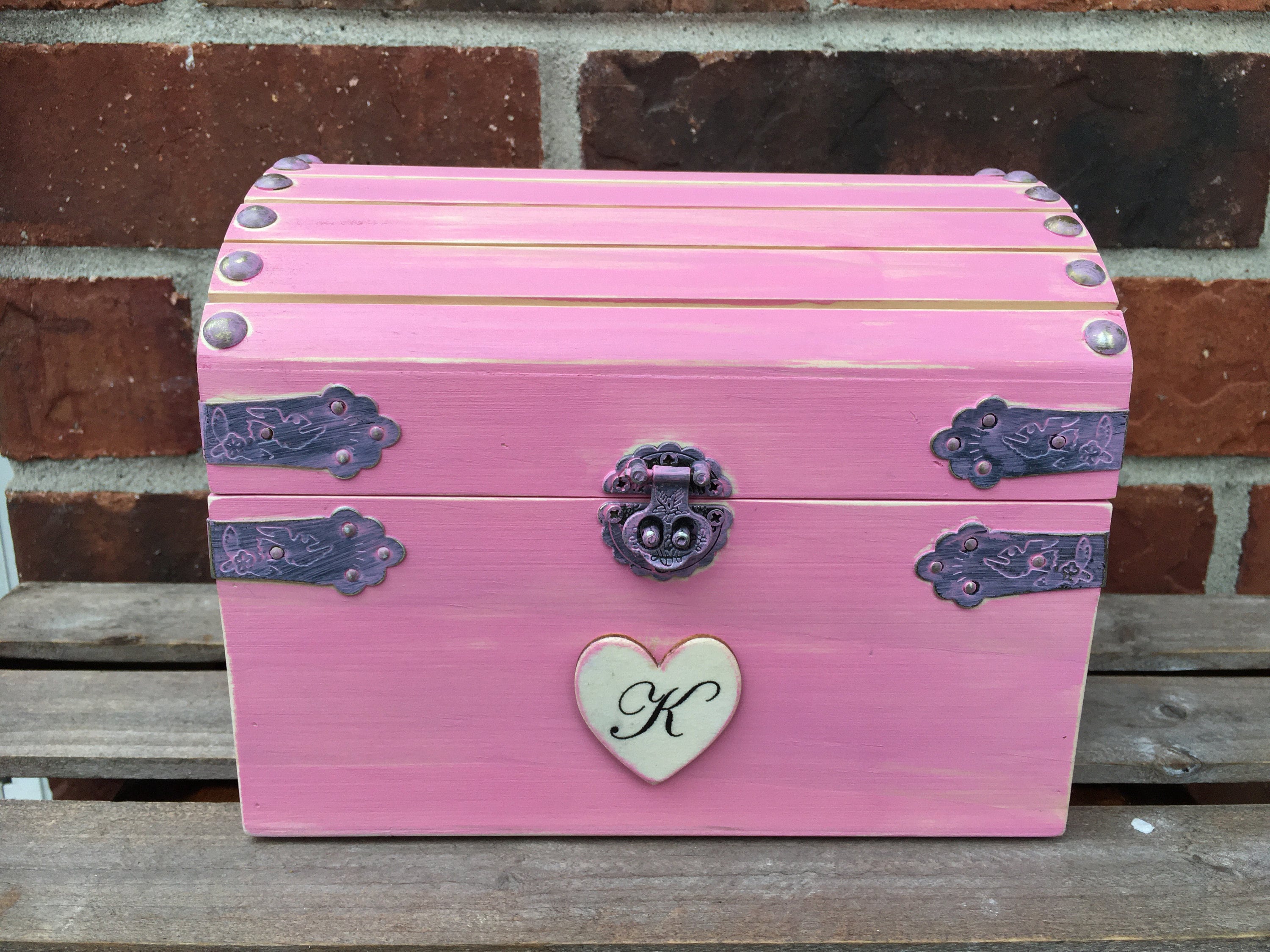 Girl's Keepsake Box Girls Treasure Chest Girls Etsy