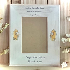 Winnie the Pooh Picture Frame Vintage - Etsy
