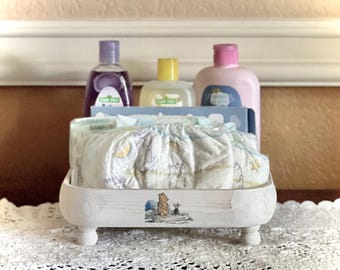 Winnie the Pooh Nursery Organizer: Baby Shower Card Box