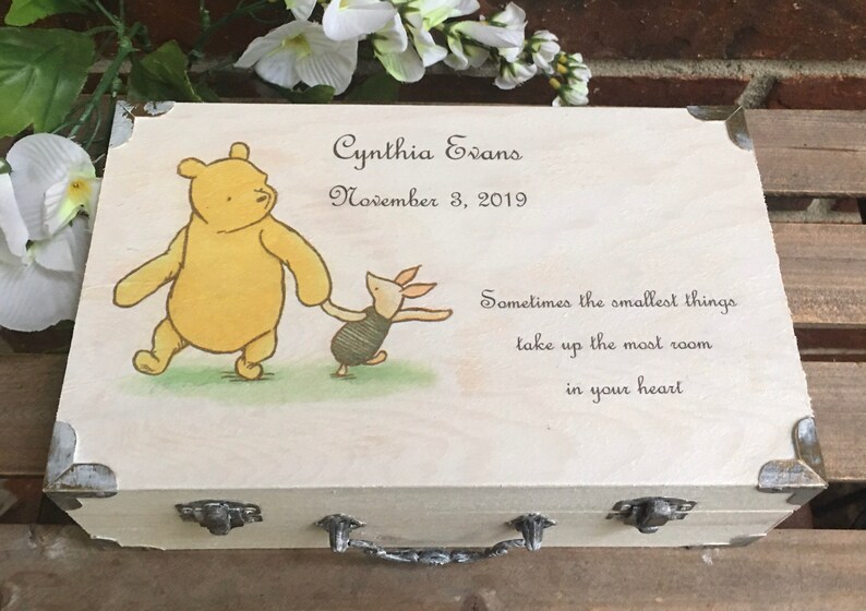 Winnie The Pooh Personalized Baby Gift Sometimes The Etsy
