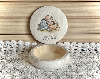 Winnie the Pooh, Baby Shower Gift, Personalized Baby