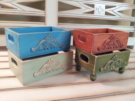 Business Card Holder Jewelry Box Catch All Tray Etsy