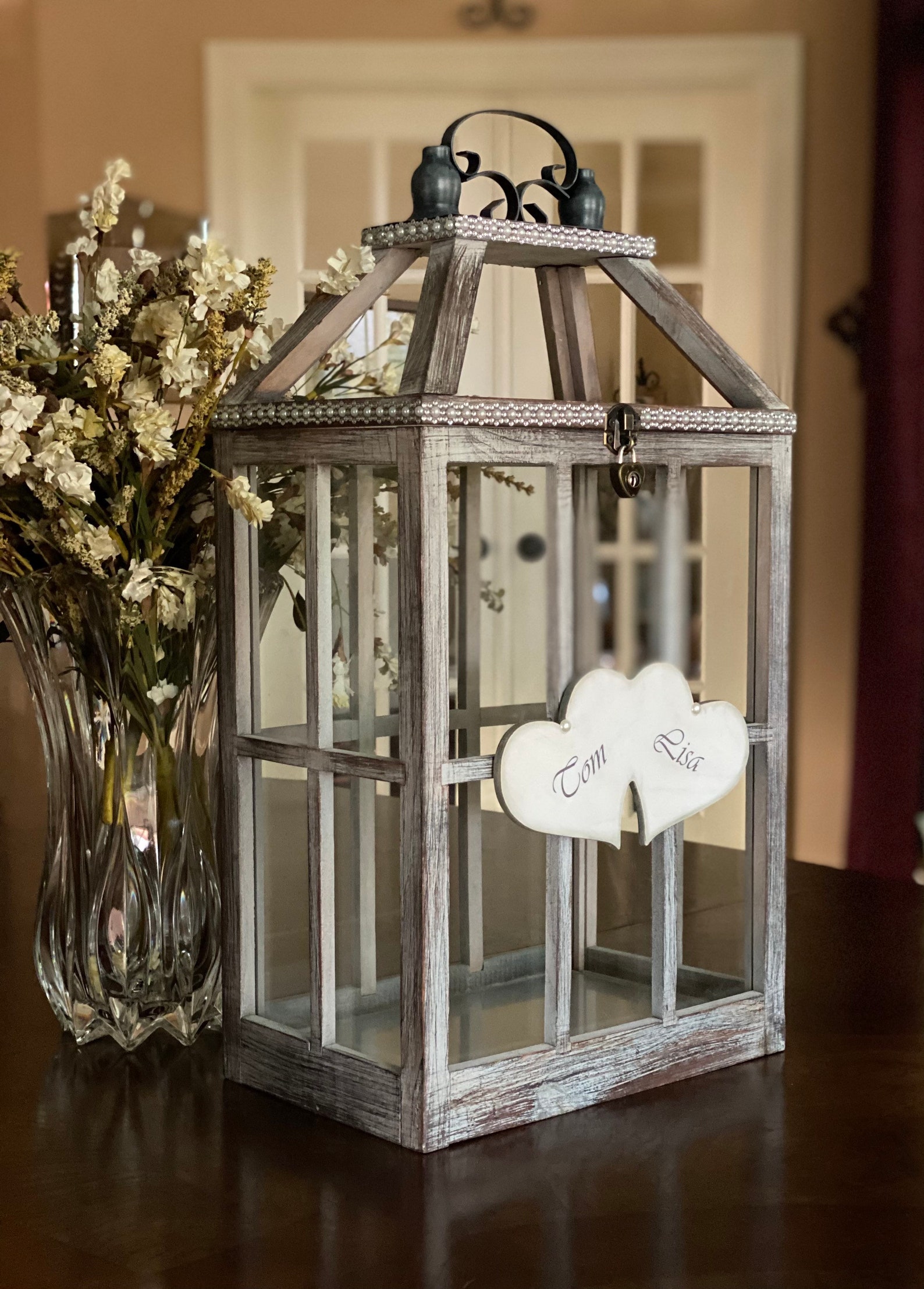 Extra Large 24 Wedding Lantern Card Holder Wedding Etsy