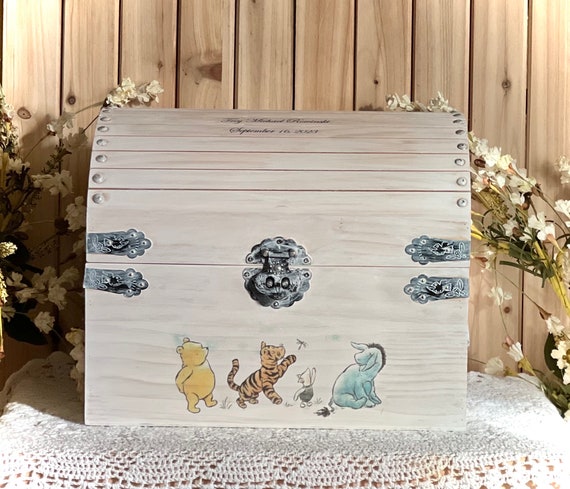 Winnie the pooh cheap wooden toy box