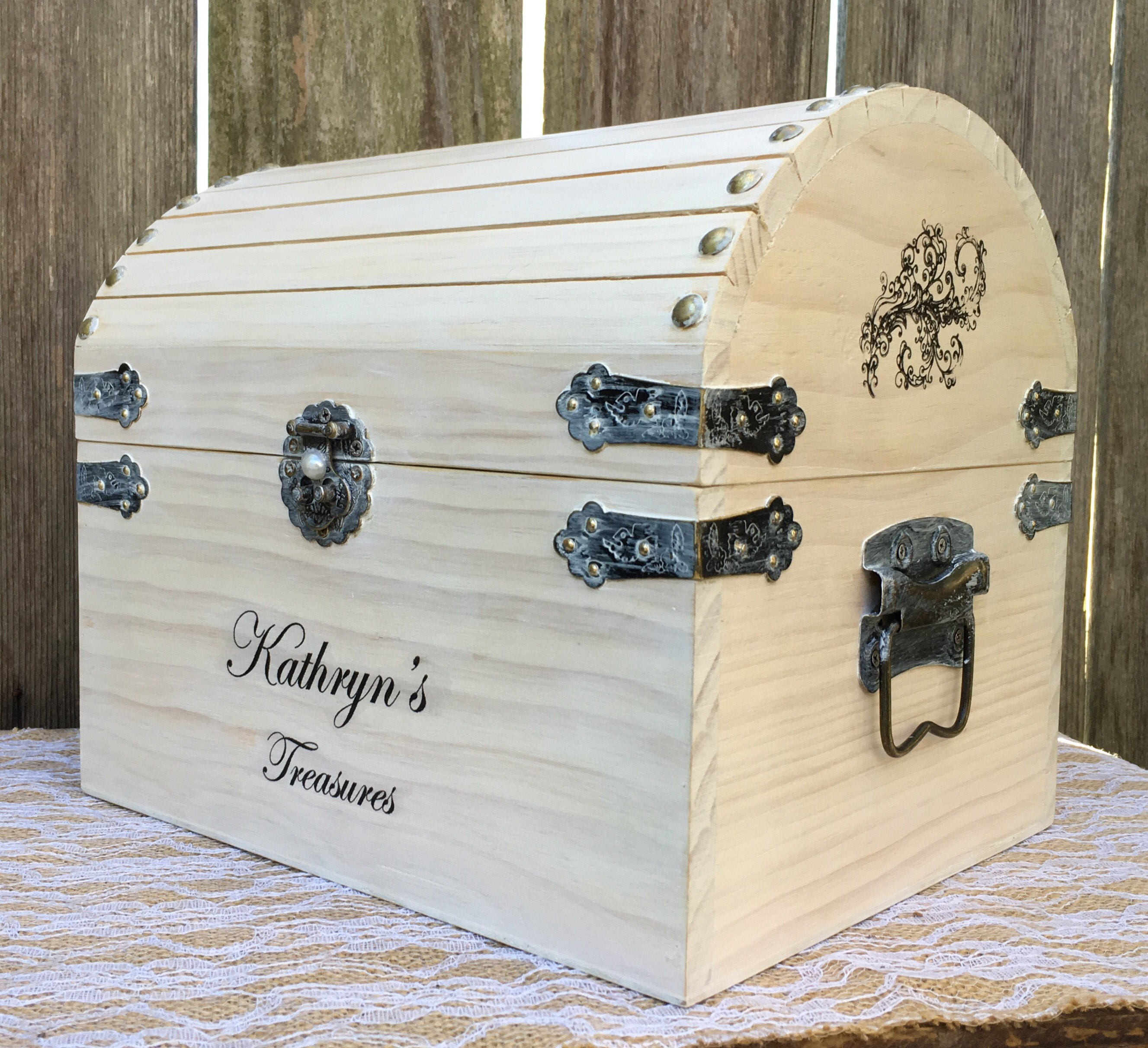 Keepsake Chest 18 Ex Large Girl S Treasure Hope Storage Box Time Capsule Sweet Sixteen Gift